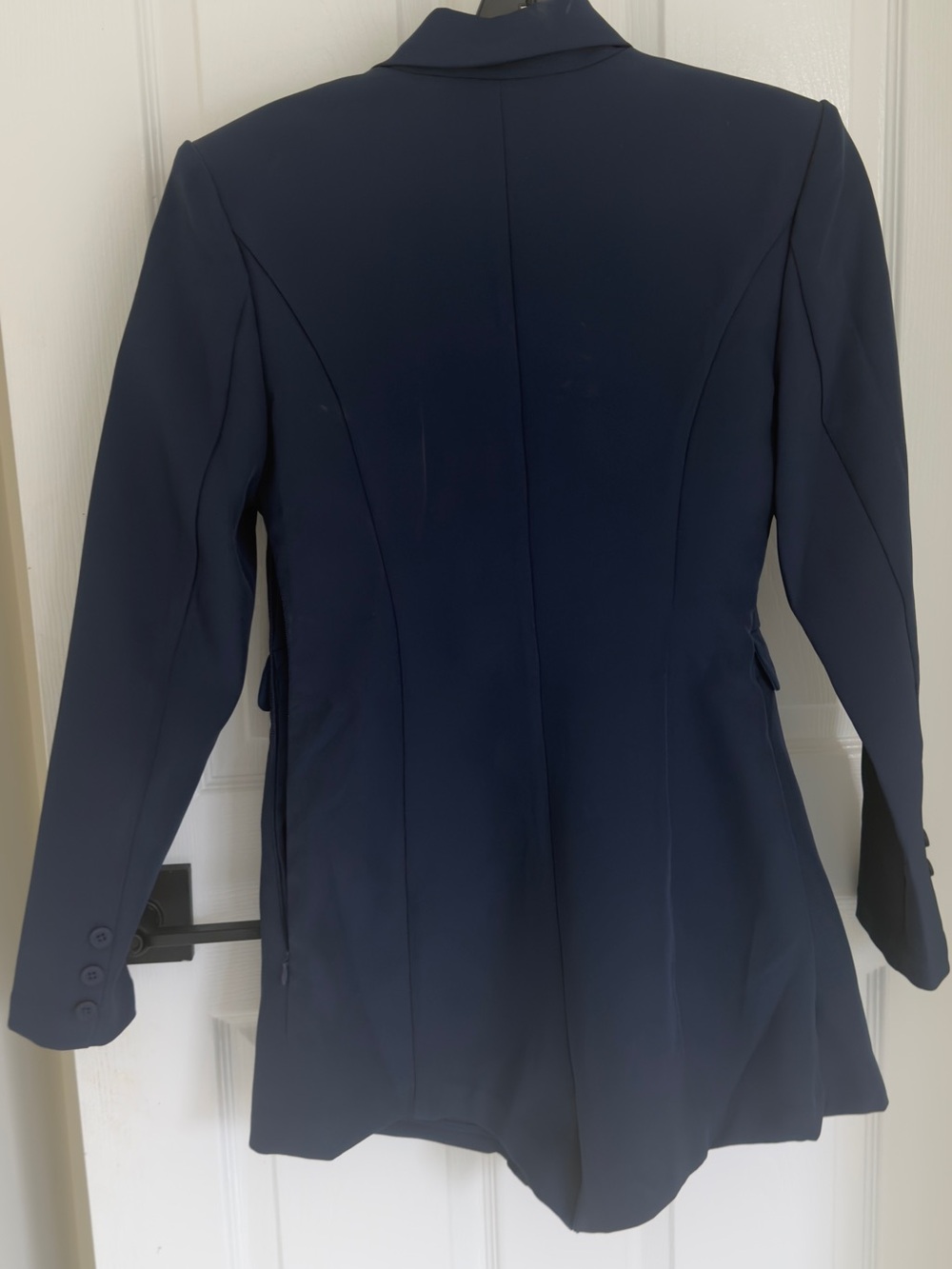 Endless Rose Navy Blue Blazer Romper - Picture 3 of 4